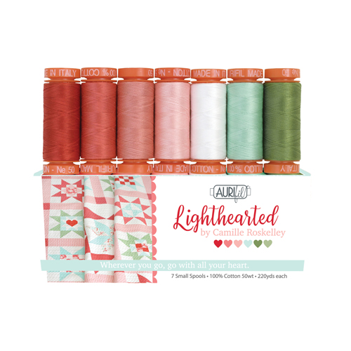 Lighthearted Aurifil Thread Set Camille Roskelley Image