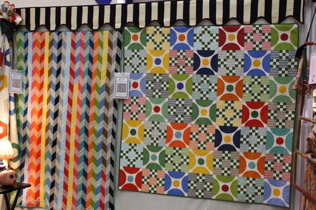I ALWAYS want to make one of Sandy Klop's American Jane quilts. These are from 2011