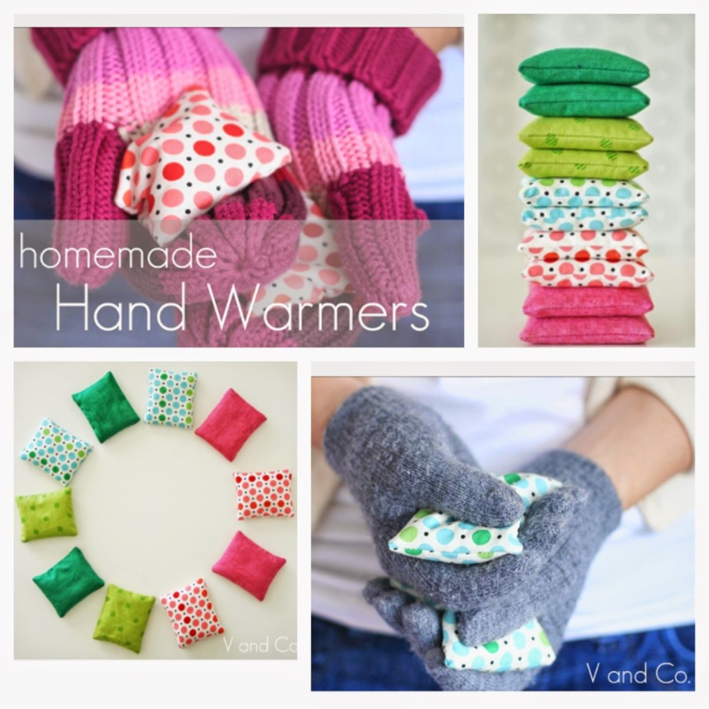 Rice Hand Warmers with lavender Vanessa Christensen V and Co