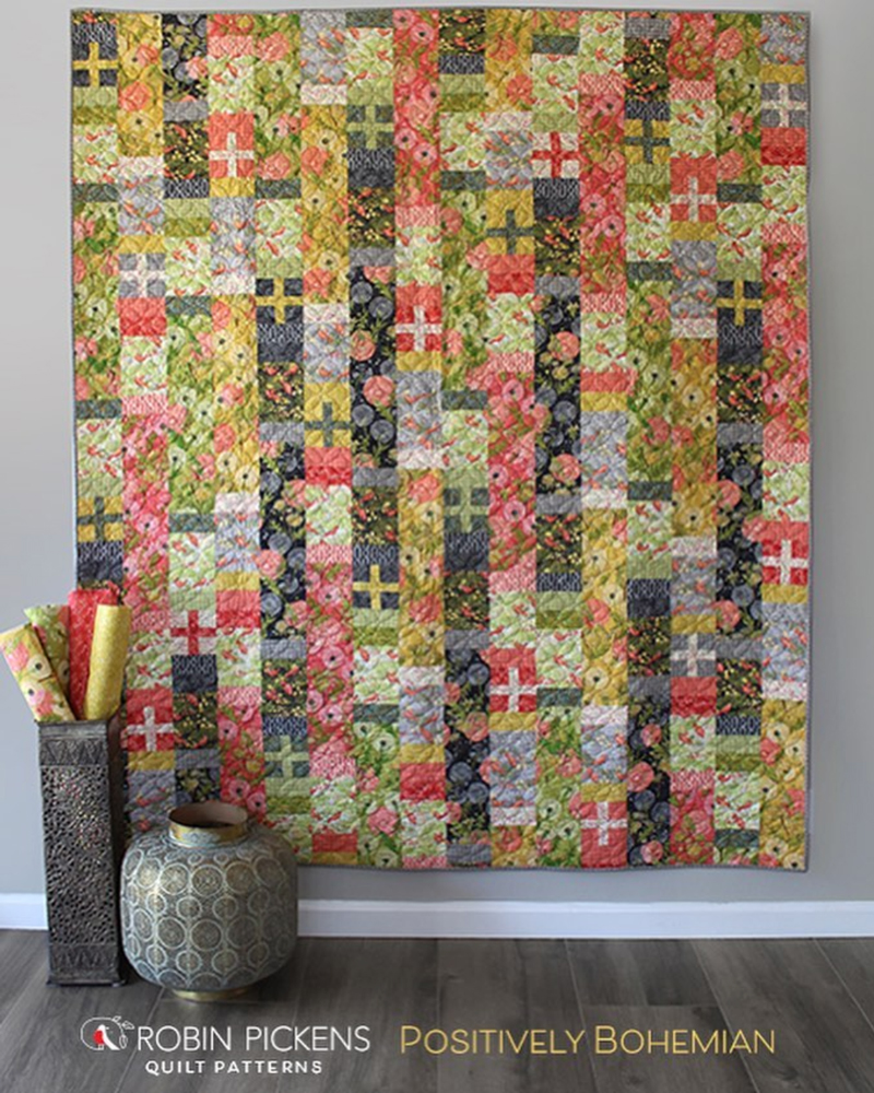 Quilt Dandi Annie Leaf 48634 17 by Robin Pickens for Moda Fabrics 