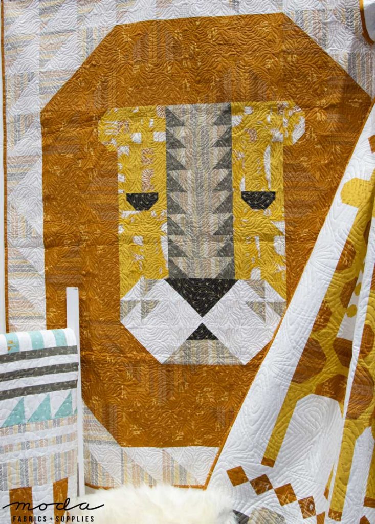 BonEful Fabric FQ Cotton Quilt Block African Folk Art Safari Rooster Pig Giraffe 